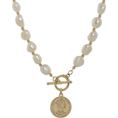 Collana perle rotonda
