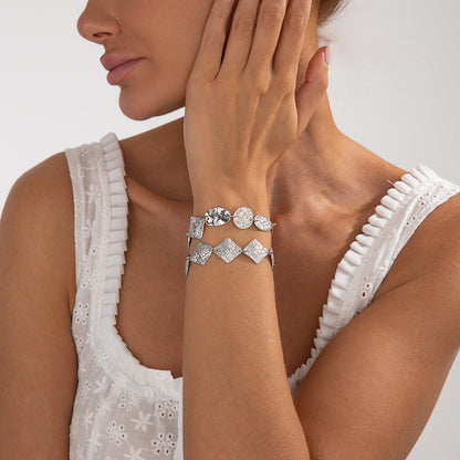 Bracciale martellato
