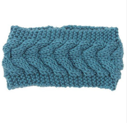 Fascia capelli lana uncinetto