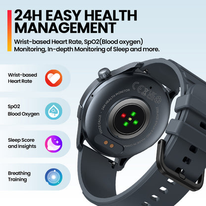 Smartwatch monitoraggio salute con tracciamento fitness