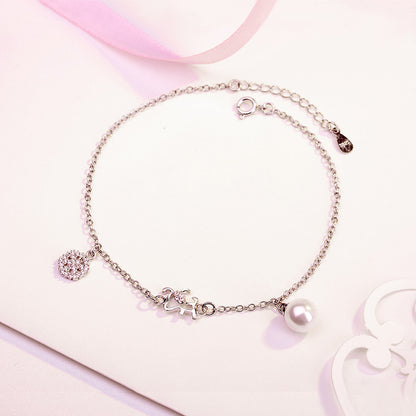 Cavigliera argento sterling