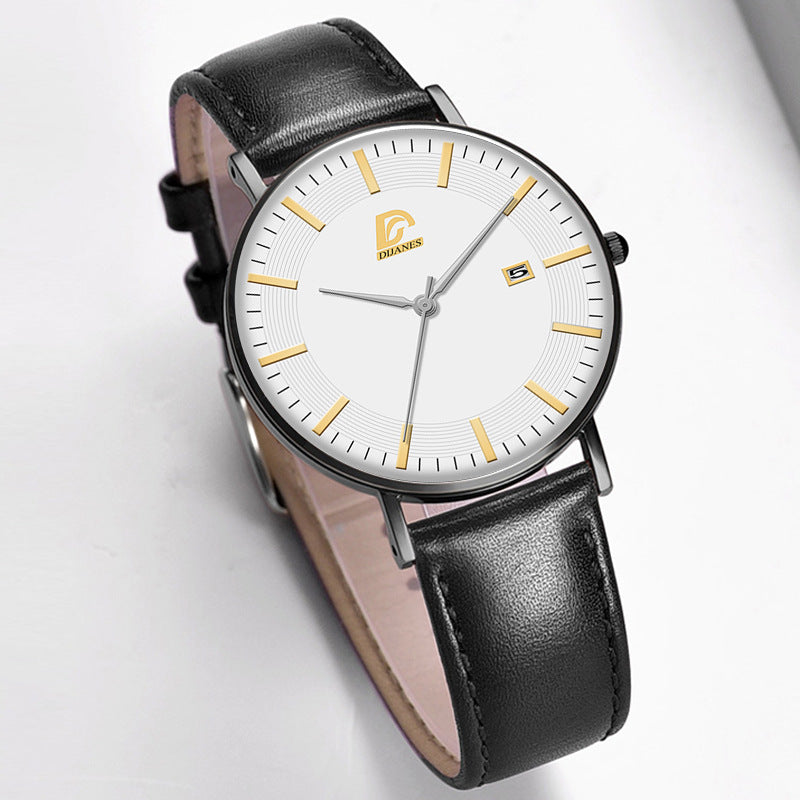 Orologio uomo con calendario cinturino