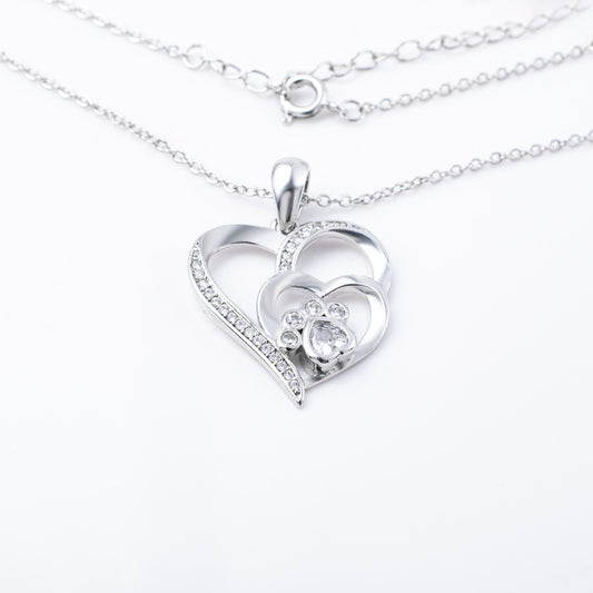 Collana con pendente a zampa