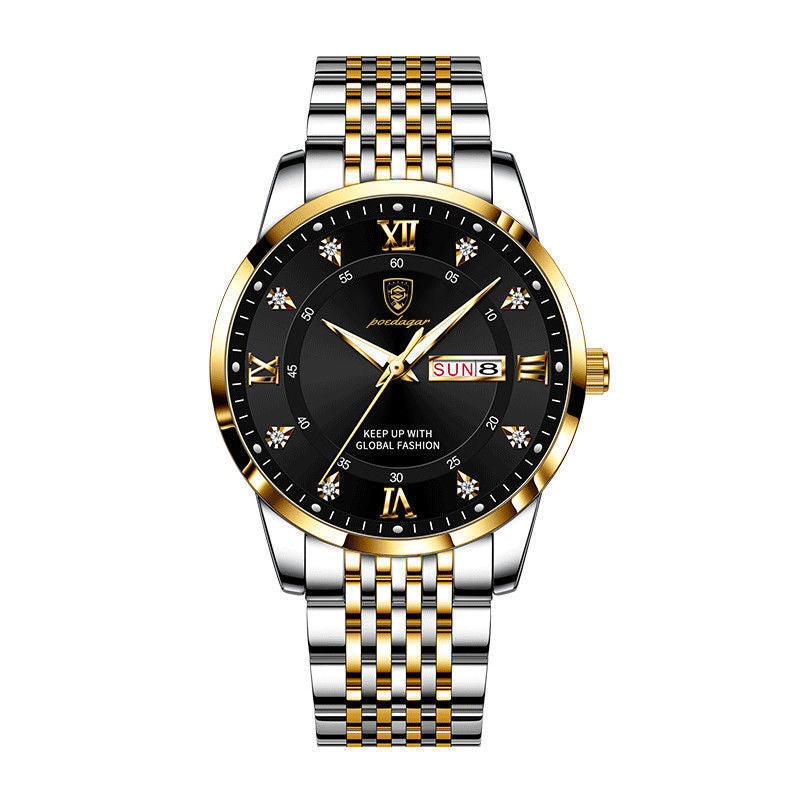 Orologio da uomo luminoso stile coreano