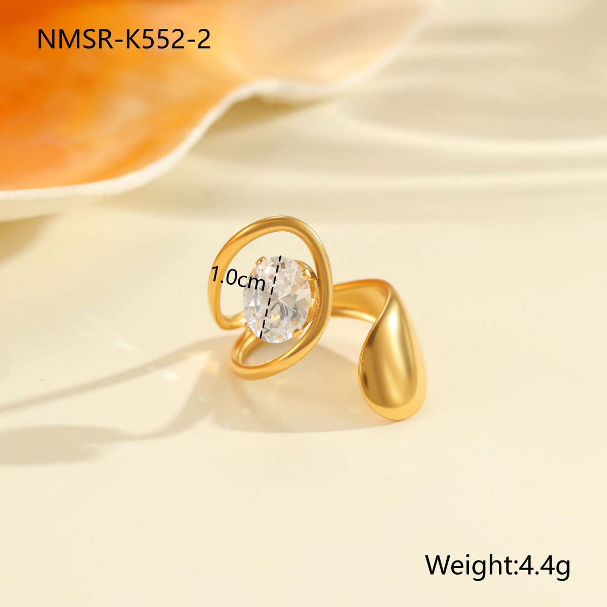 Anello zircone