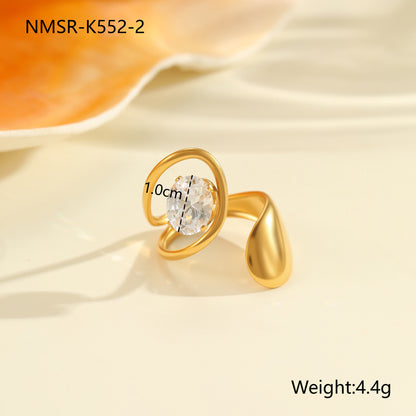 Anello zircone