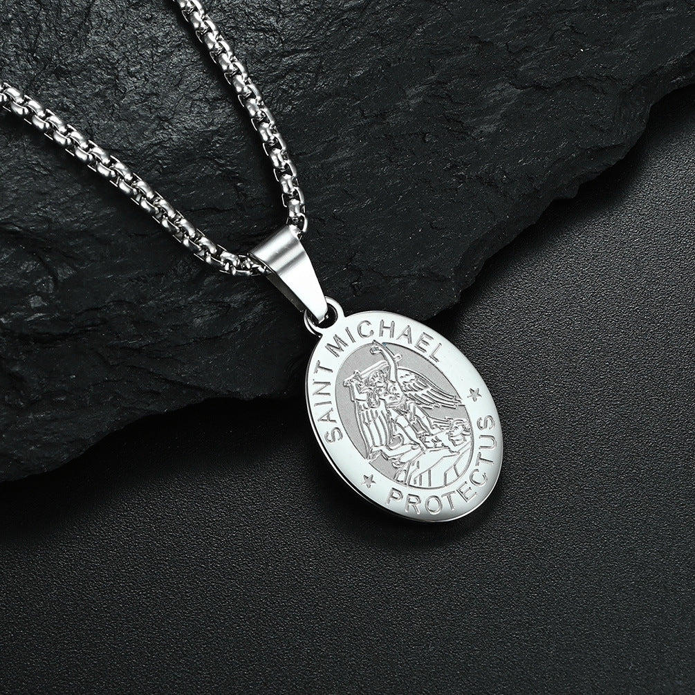 Collana angelo nero