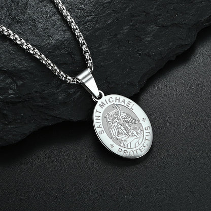 Collana angelo nero