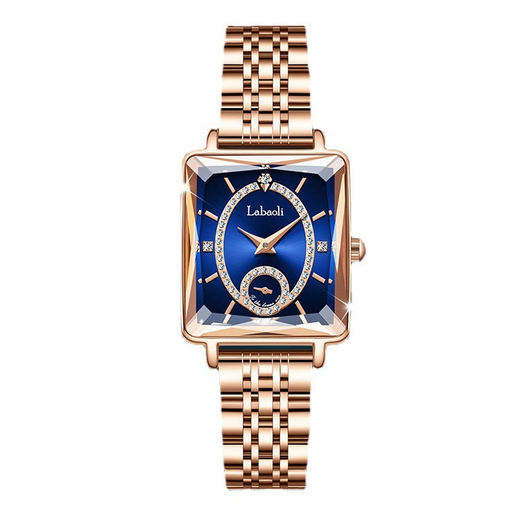 Orologio donna quadrato lusso