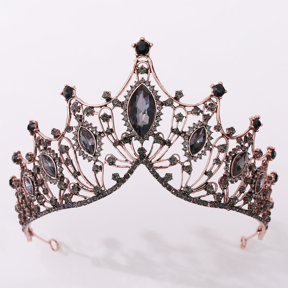 Tiara barocca nera