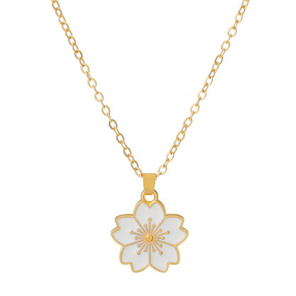 Collana fiore di ciliegio