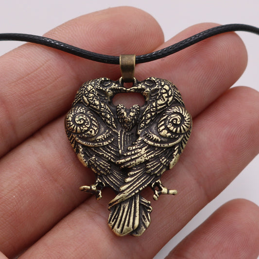 Collana corvo celtico