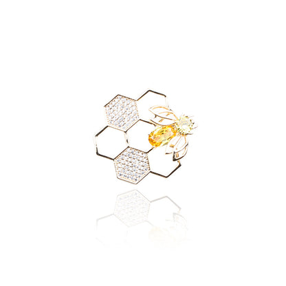 Spilla ape geometrica