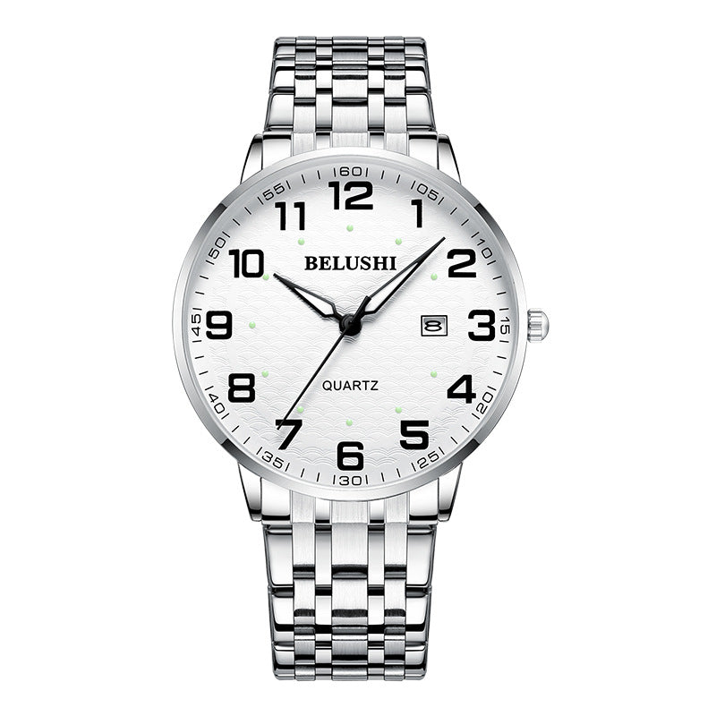 Orologio luminoso impermeabile quarzo