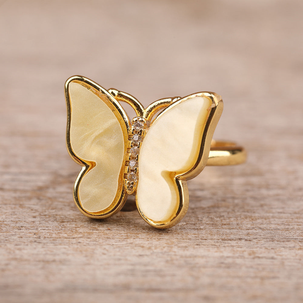 Anello farfalla ruotabile