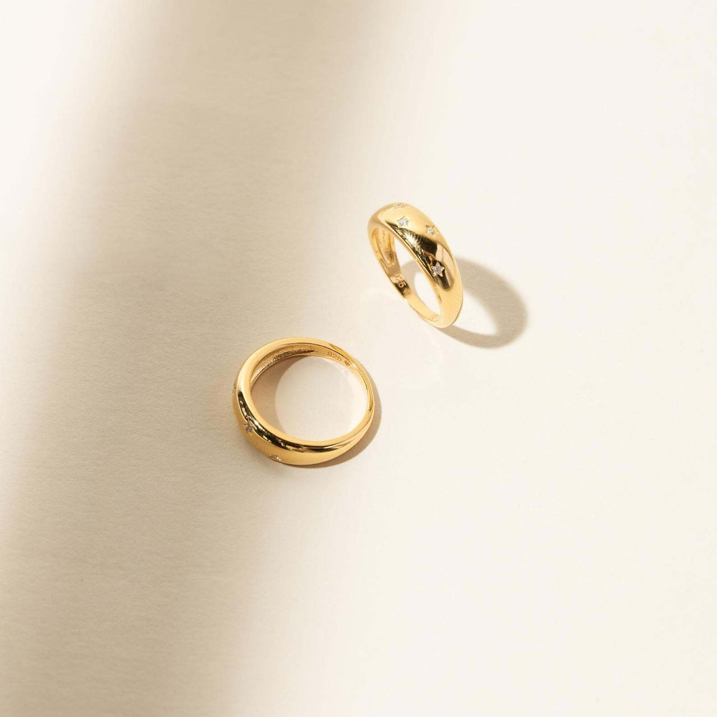 Anello stella argento da donna