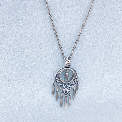 Collana pesce e fiore