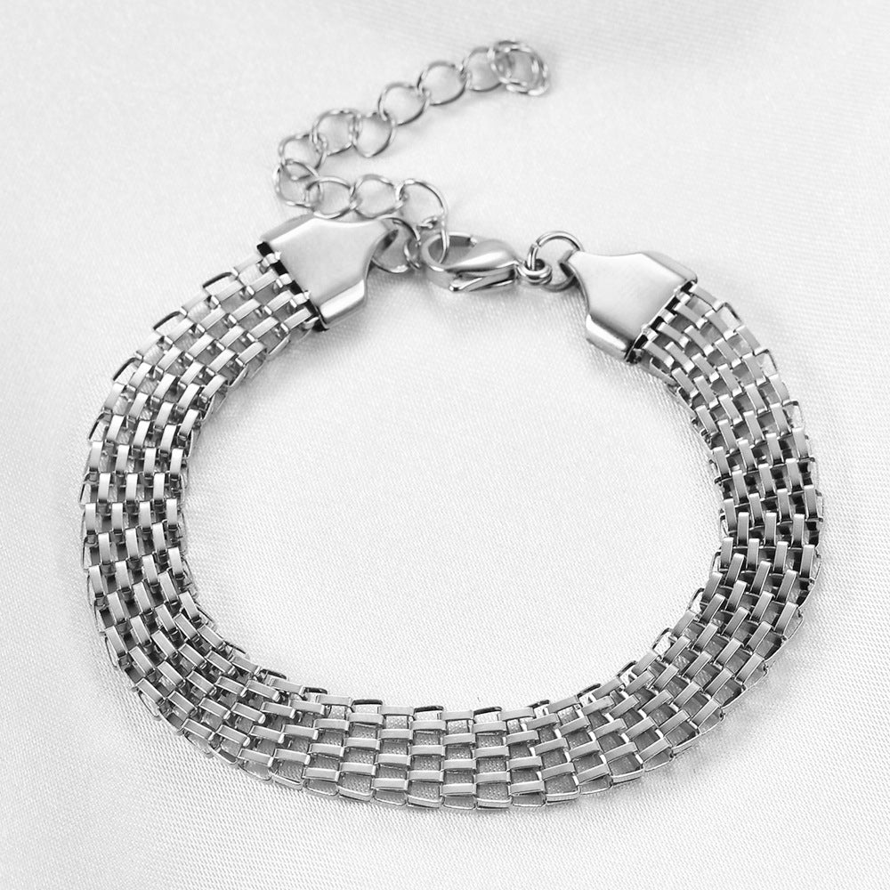 Bracciale titanio twist oro