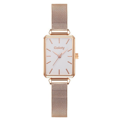 Orologio donna maglia lega