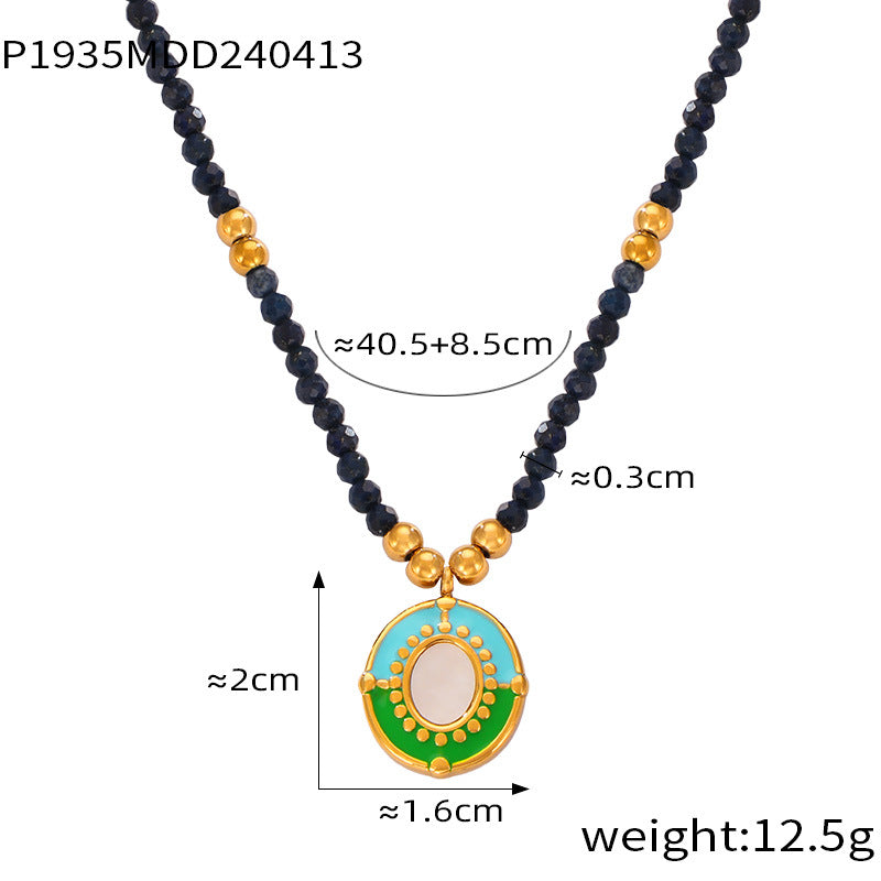 Collana minimalista retrò