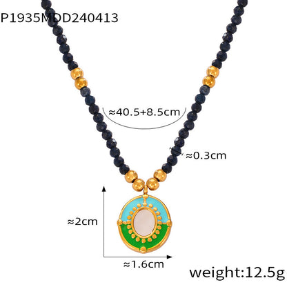 Collana minimalista retrò
