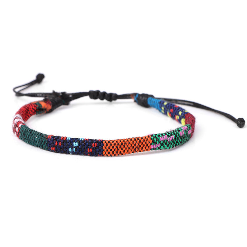 Braccialetto boho iridescente