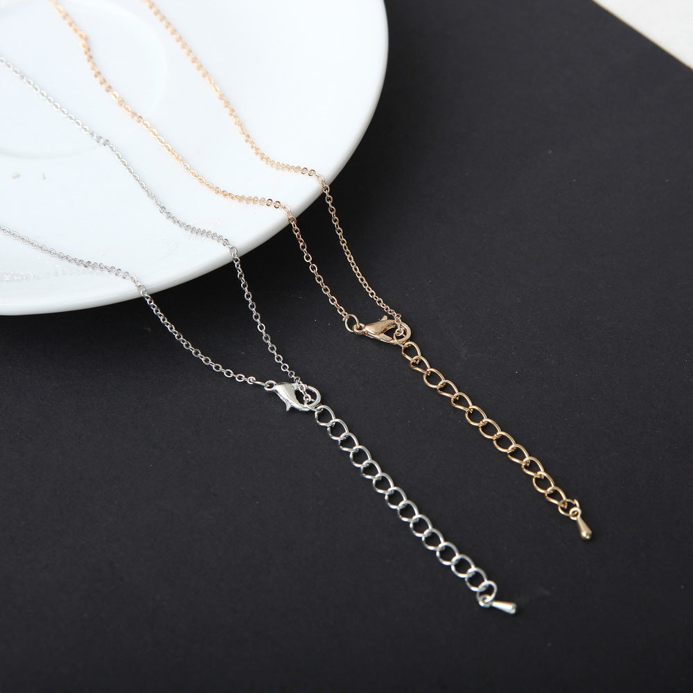 Collana Luna e Stelle corta
