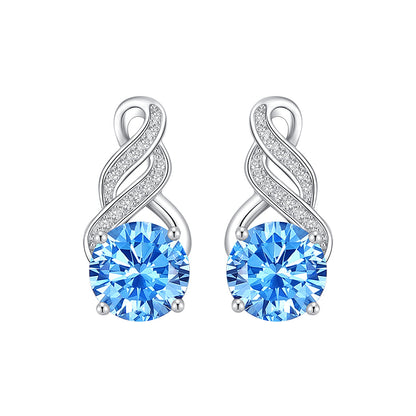 Orecchini croce moissanite
