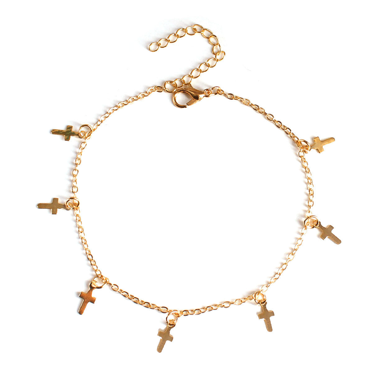 Cavigliera croce boho