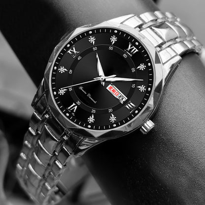 Orologio da uomo con cinturino corda