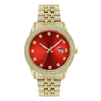 Orologio con cristalli luminescenti