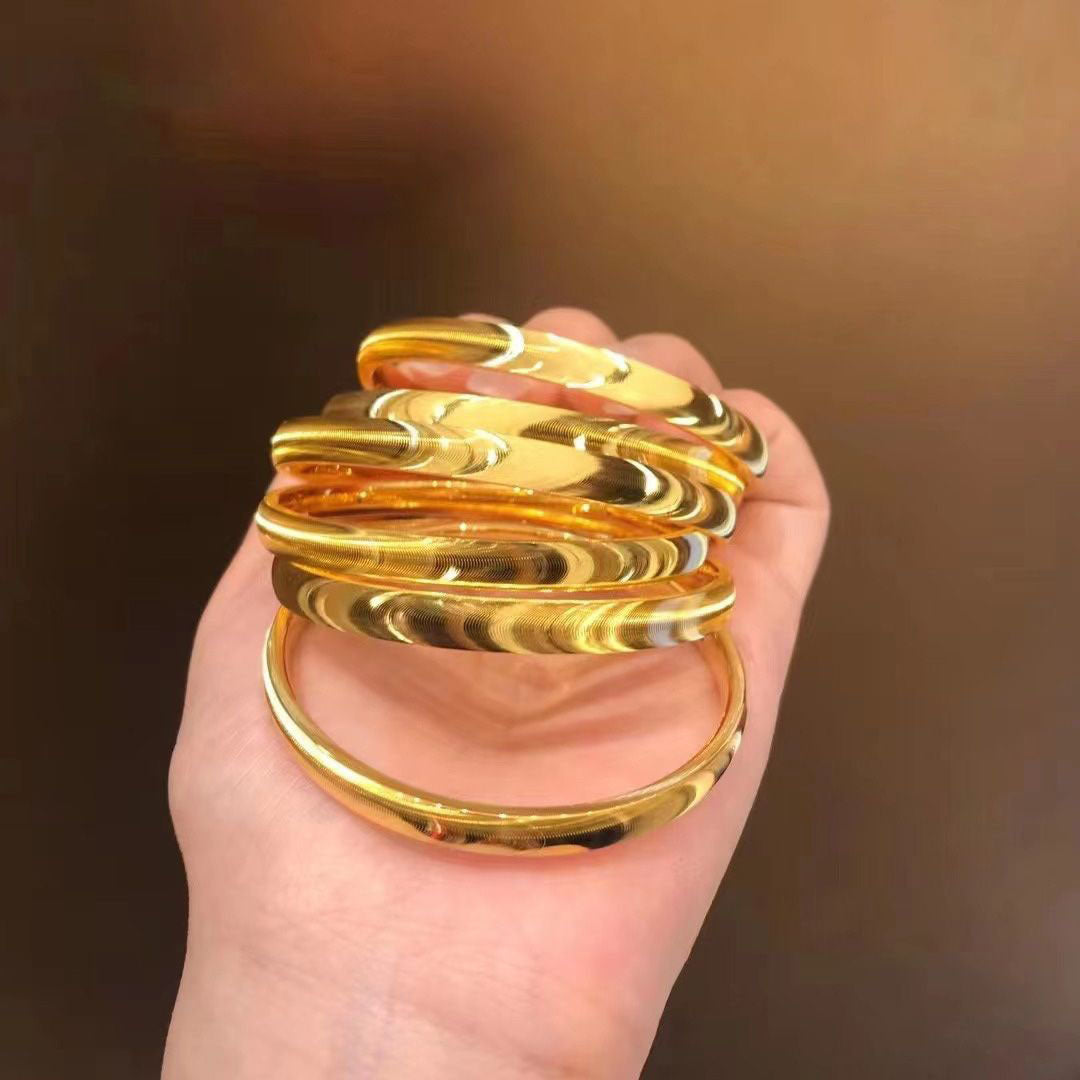 Bracciale occhio di gatto in titanio