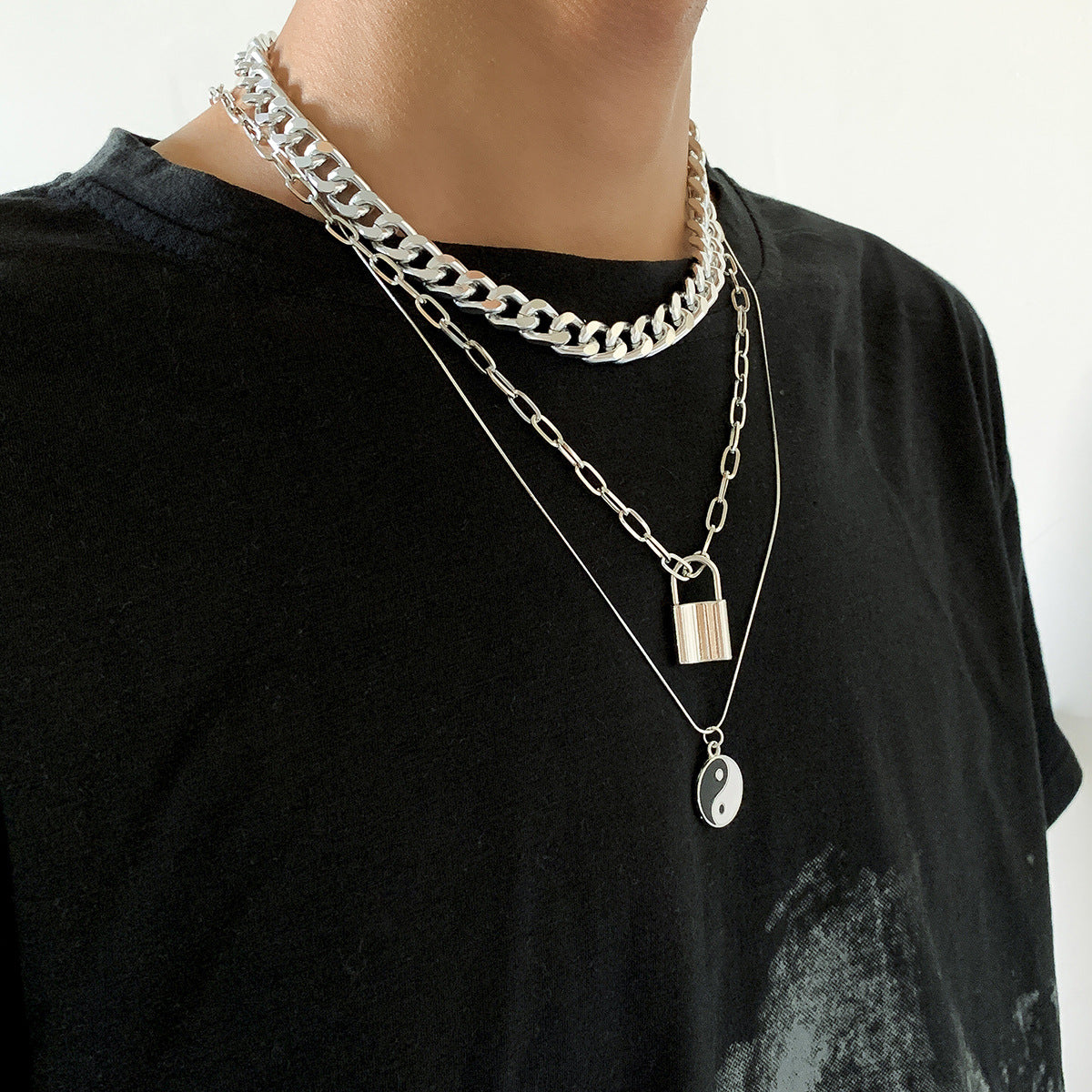 Collana geometrica vintage