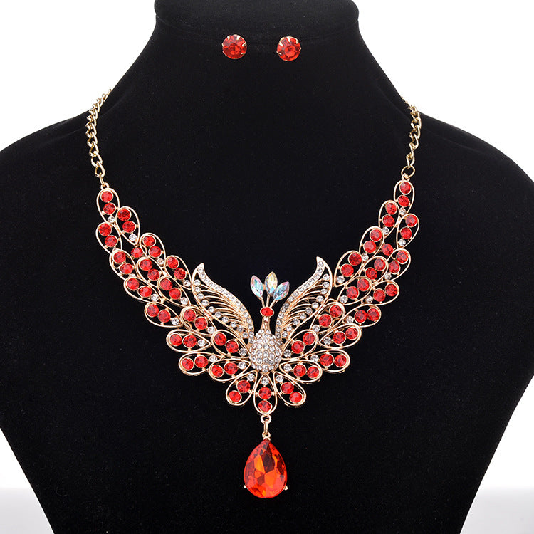 Collana con ciondoli a goccia