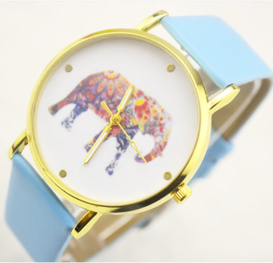 Orologio Geneva con tema elefante