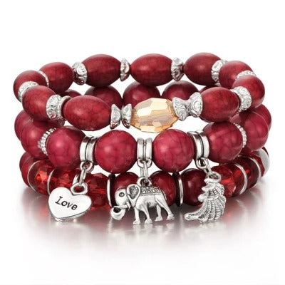 Bracciale elefante marmo