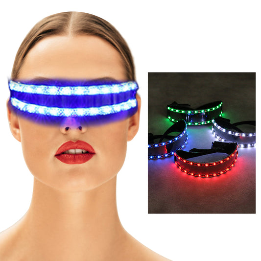 Occhiali luminescenti