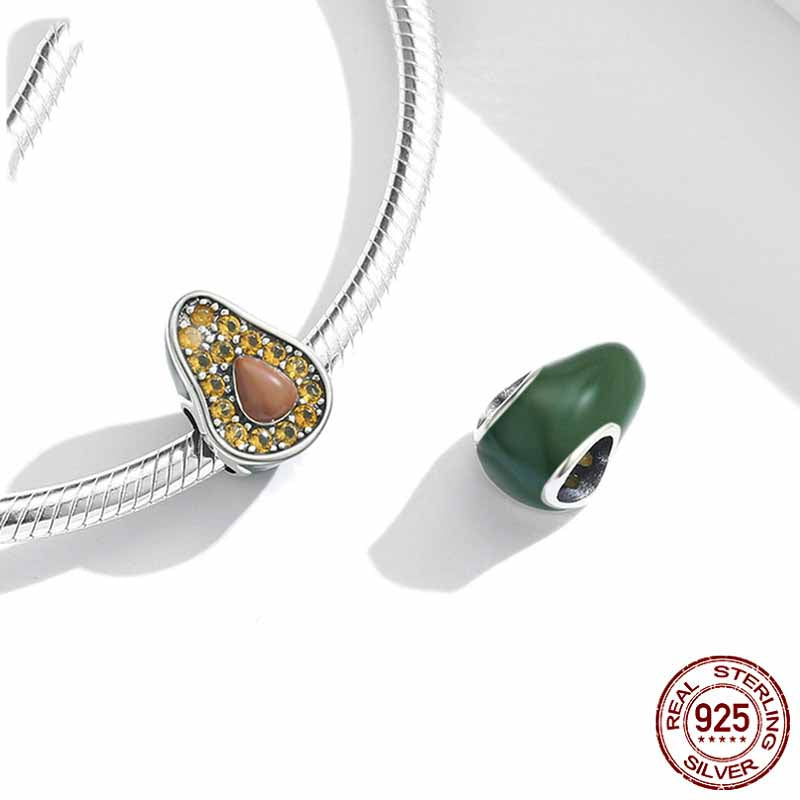 Charms avocado argento 925