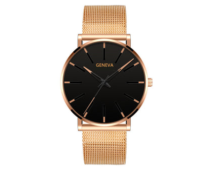 Orologio da uomo ultrasottile mesh
