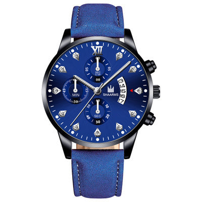 Orologio cronografo uomo con diamanti