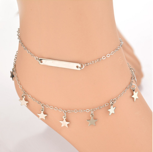 Cavigliera Pendente Stella