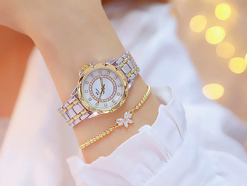 Orologio donna diamante a maglie