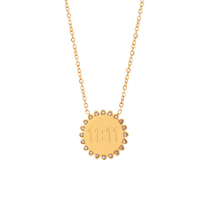 Collana Girasole oro 18K