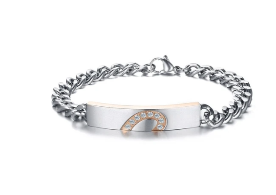 Bracciale Coppia Puzzle