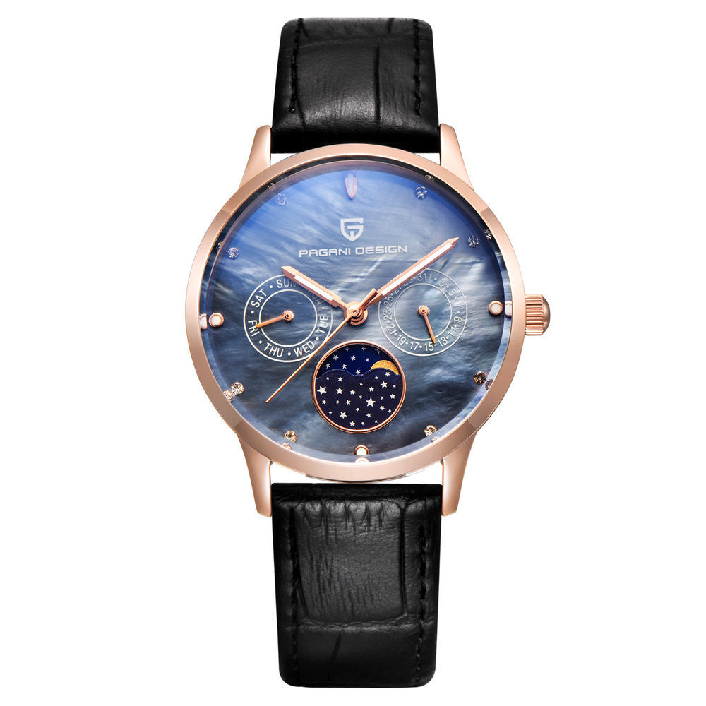 Orologio cinturino quarzo rosa