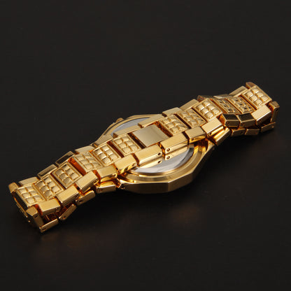 Orologio con quadrante floreale