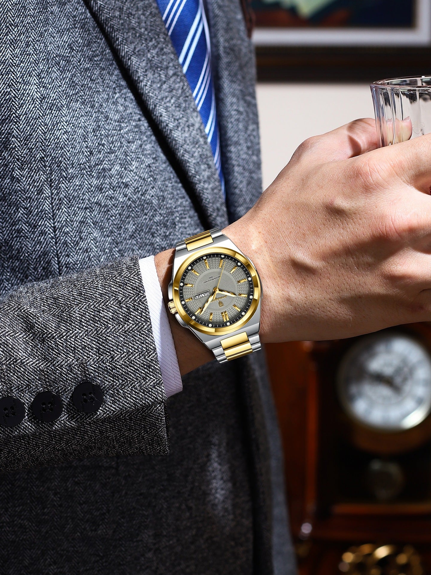 Orologio minimalista personalizzabile da uomo