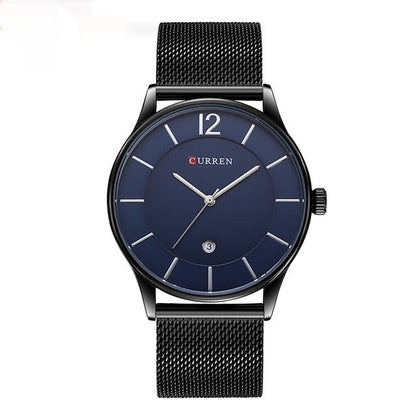 Orologio mesh quadrante grande