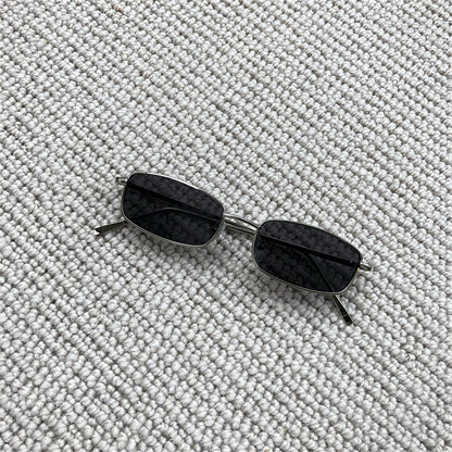 Occhiali quadrati piccoli metallo