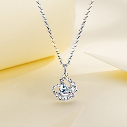 Collana Luna e Cuore